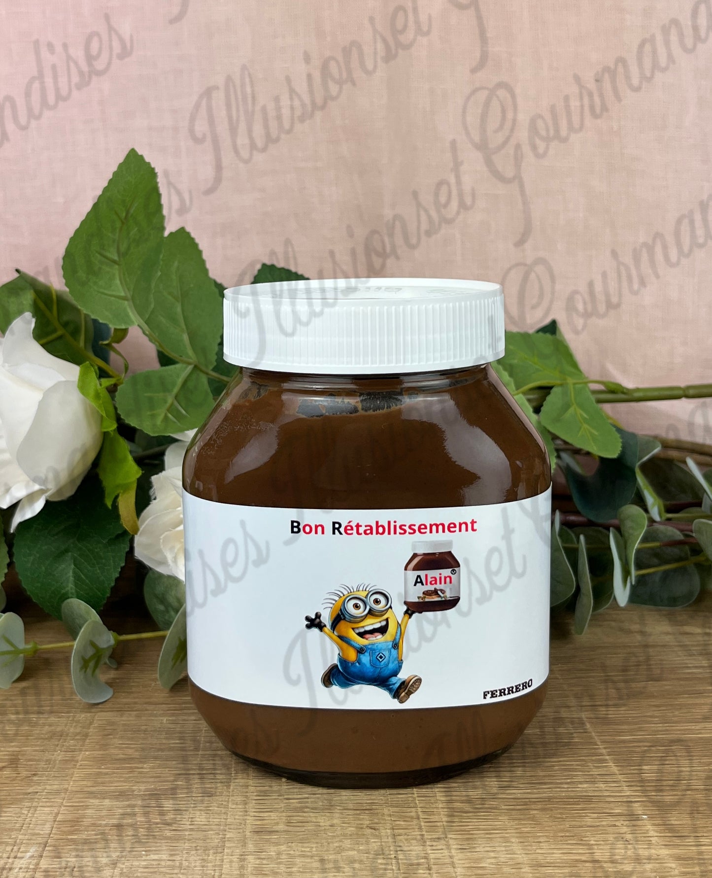 GRAND POT DE NUTELLA POUR UN BON RETABLISSEMENT