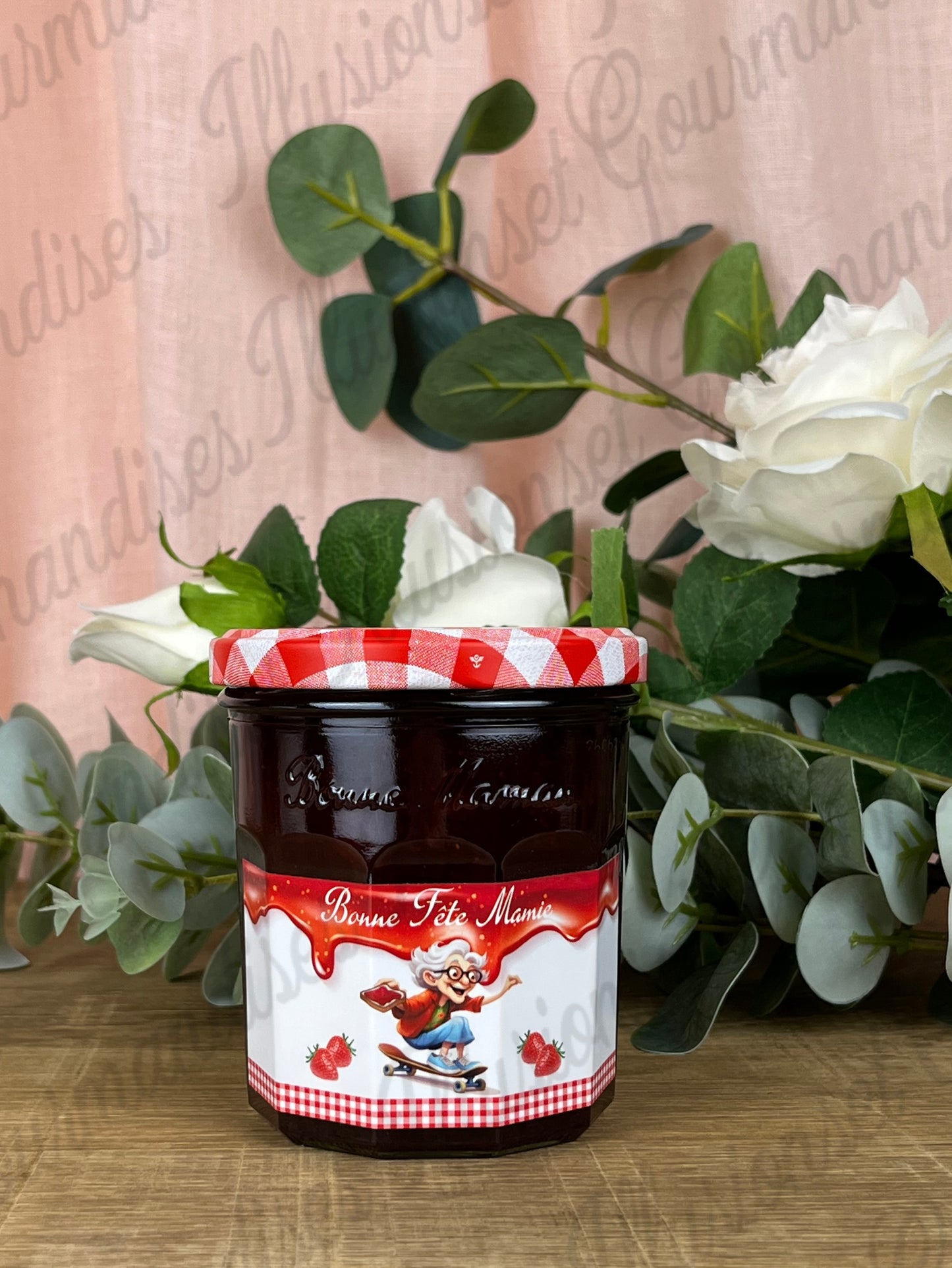 POT DE CONFITURE BONNE MAMAN HUMORISITIQUE