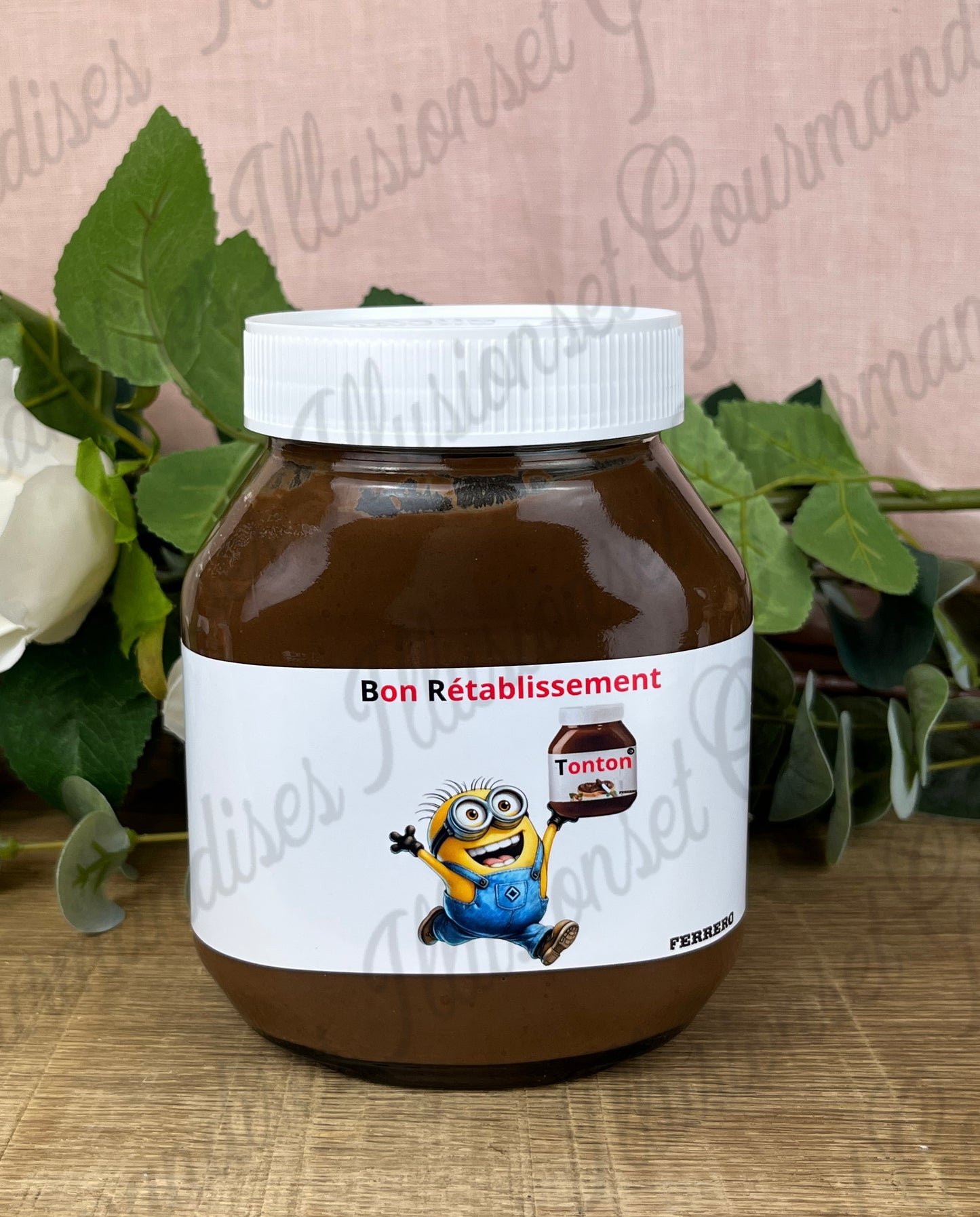 GRAND POT DE NUTELLA POUR UN BON RETABLISSEMENT