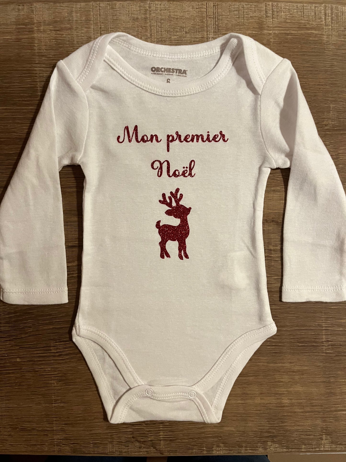 BODY MON PREMIER NOEL MODELE FILLE