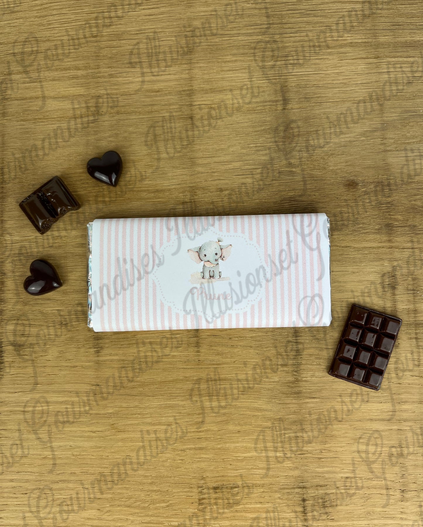 PETITE TABLETTE DE CHOCOLAT PERSONNALISABLE