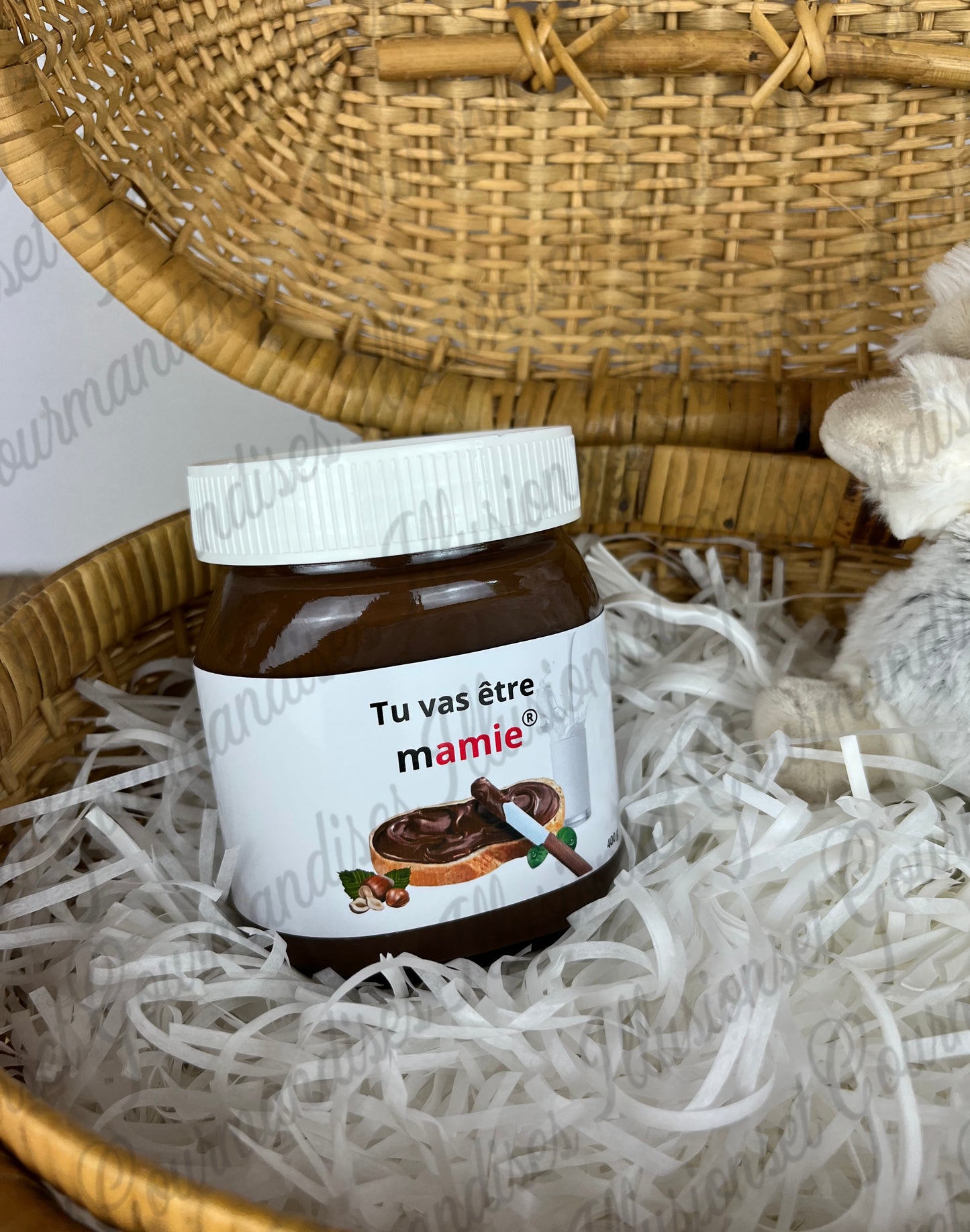 Annonce grossesse pour amateurs de Nutella. Tu vas être mamie