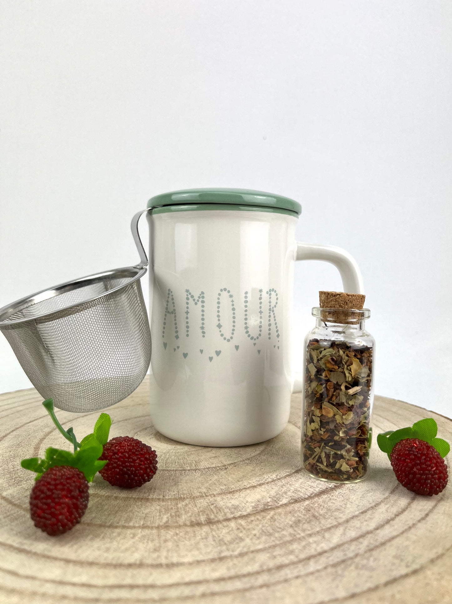 KIT POUR TISANE BIO NOTE FRAMBOISE INSTANT ZEN