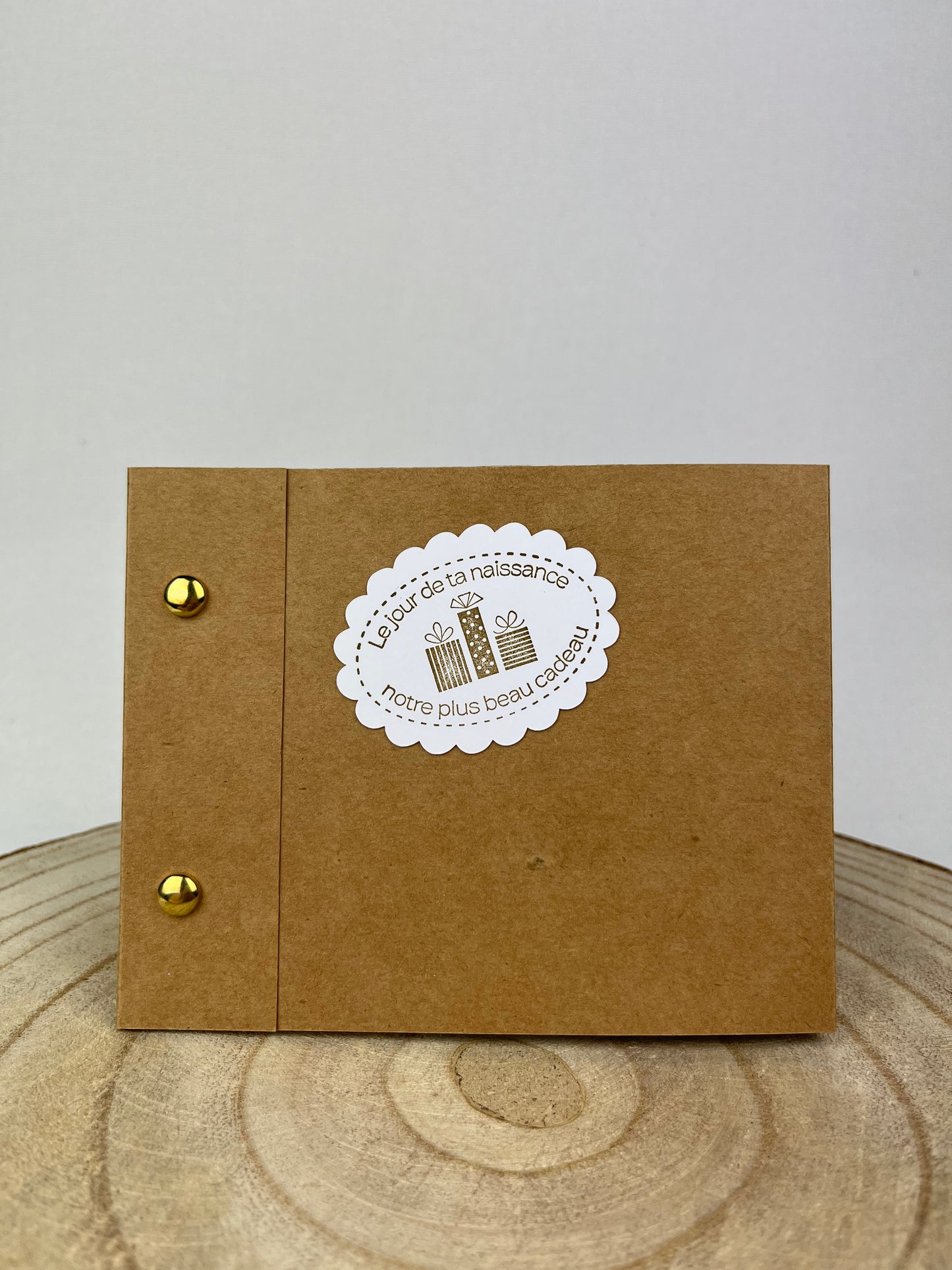 MINI ALBUM PHOTOS NAISSANCE ARTISANAL