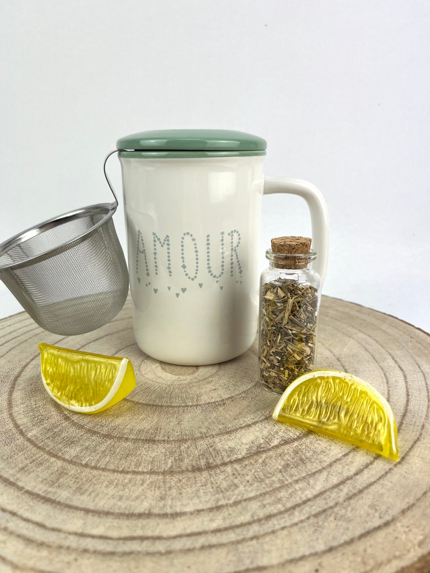 KIT POUR TISANE BIO NOTE CITRON DIGESTION ACTIVE