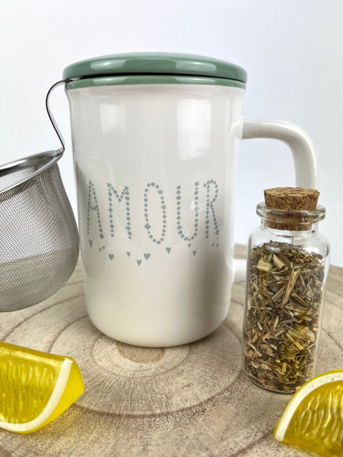 KIT POUR TISANE BIO NOTE CITRON DIGESTION ACTIVE