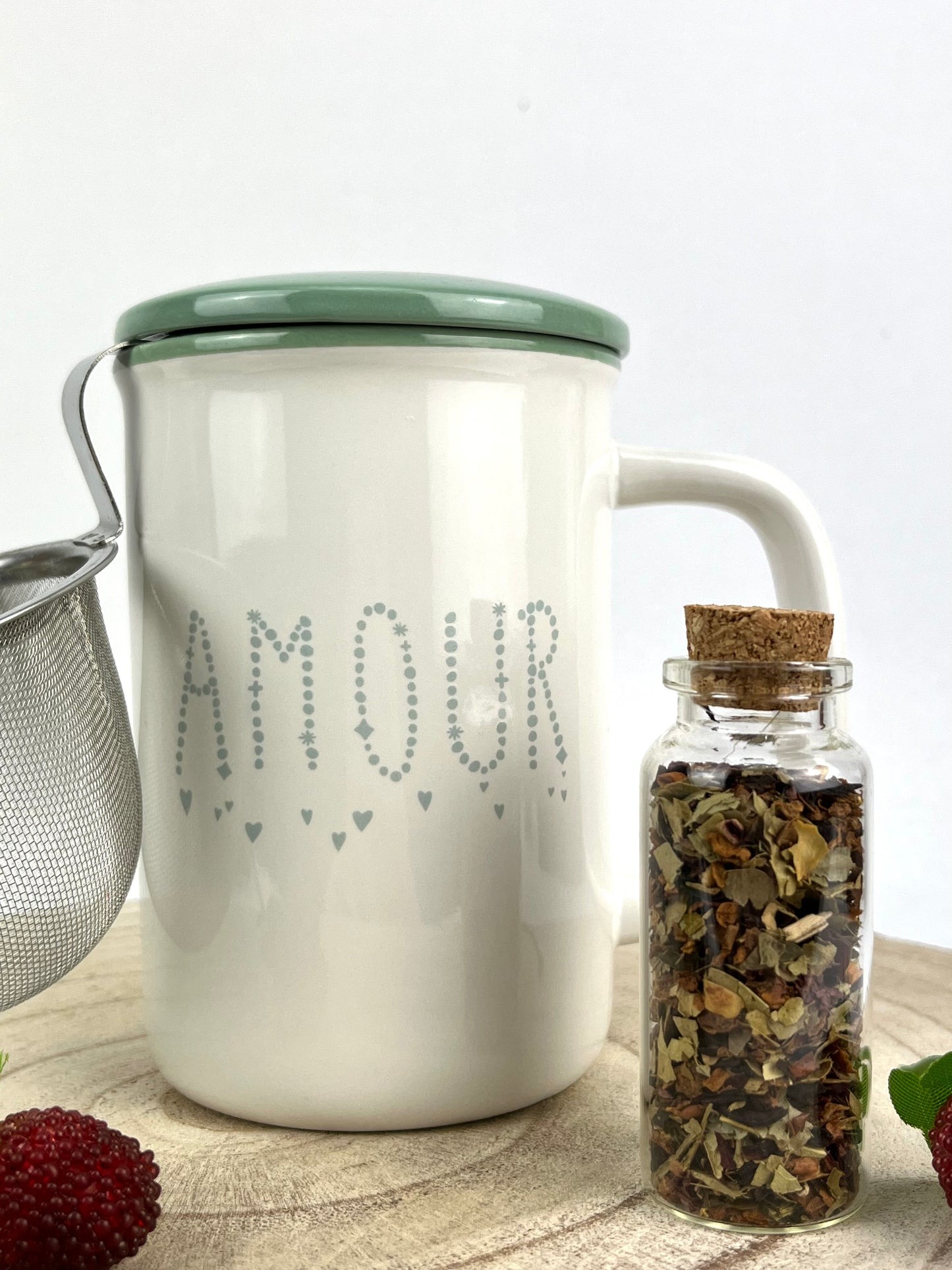 KIT POUR TISANE BIO NOTE FRAMBOISE INSTANT ZEN