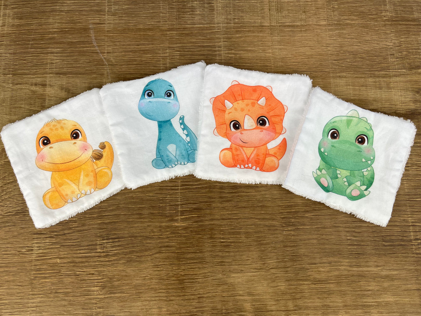 LINGETTES DEBARBOUILLETTES POUR ENFANTS EN COTON OEKO TEX ET BAMBOU BIO