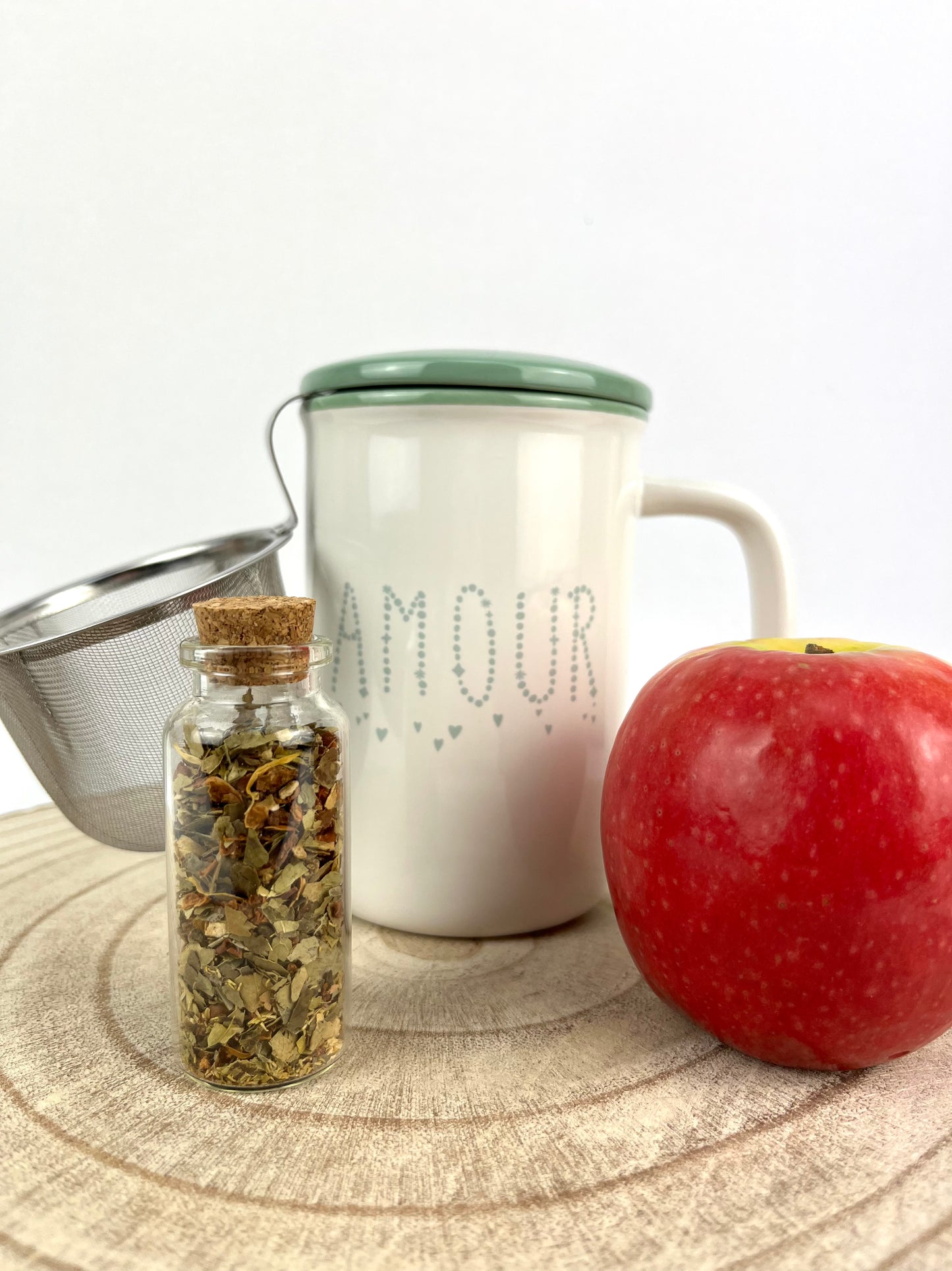 KIT POUR TISANE BIO NOTE POMME CARAMEL DOUCE NUIT