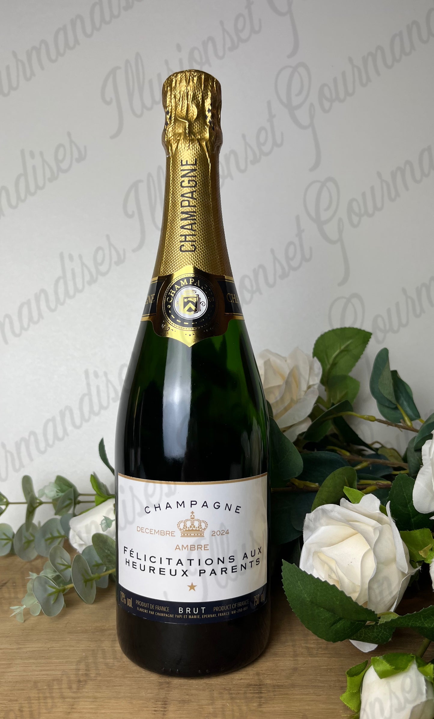 ETIQUETTE POUR BOUTEILLE DE CHAMPAGNE, MOUSSEUX, PROSECCO, CHAMPOMY ...