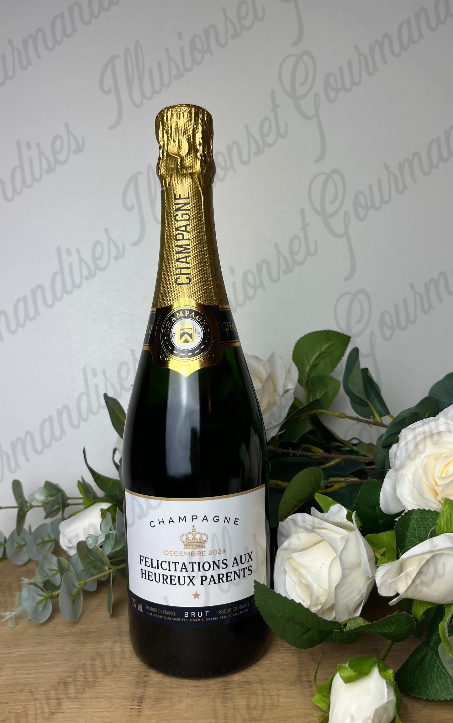 ETIQUETTE POUR BOUTEILLE DE CHAMPAGNE, MOUSSEUX, PROSECCO, CHAMPOMY ...