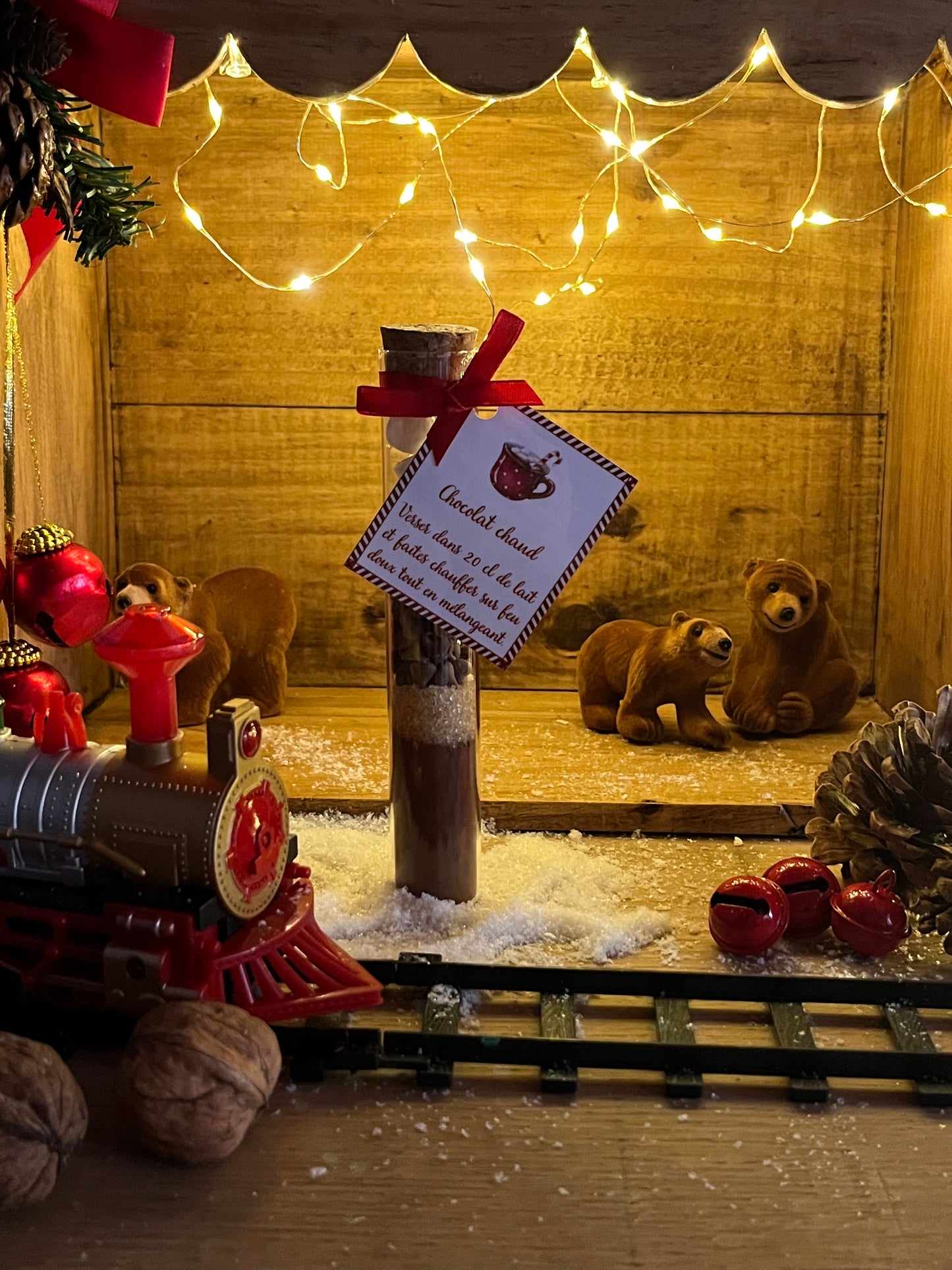 PRÉPARATION POUR VÉRITABLE CHOCOLAT CHAUD