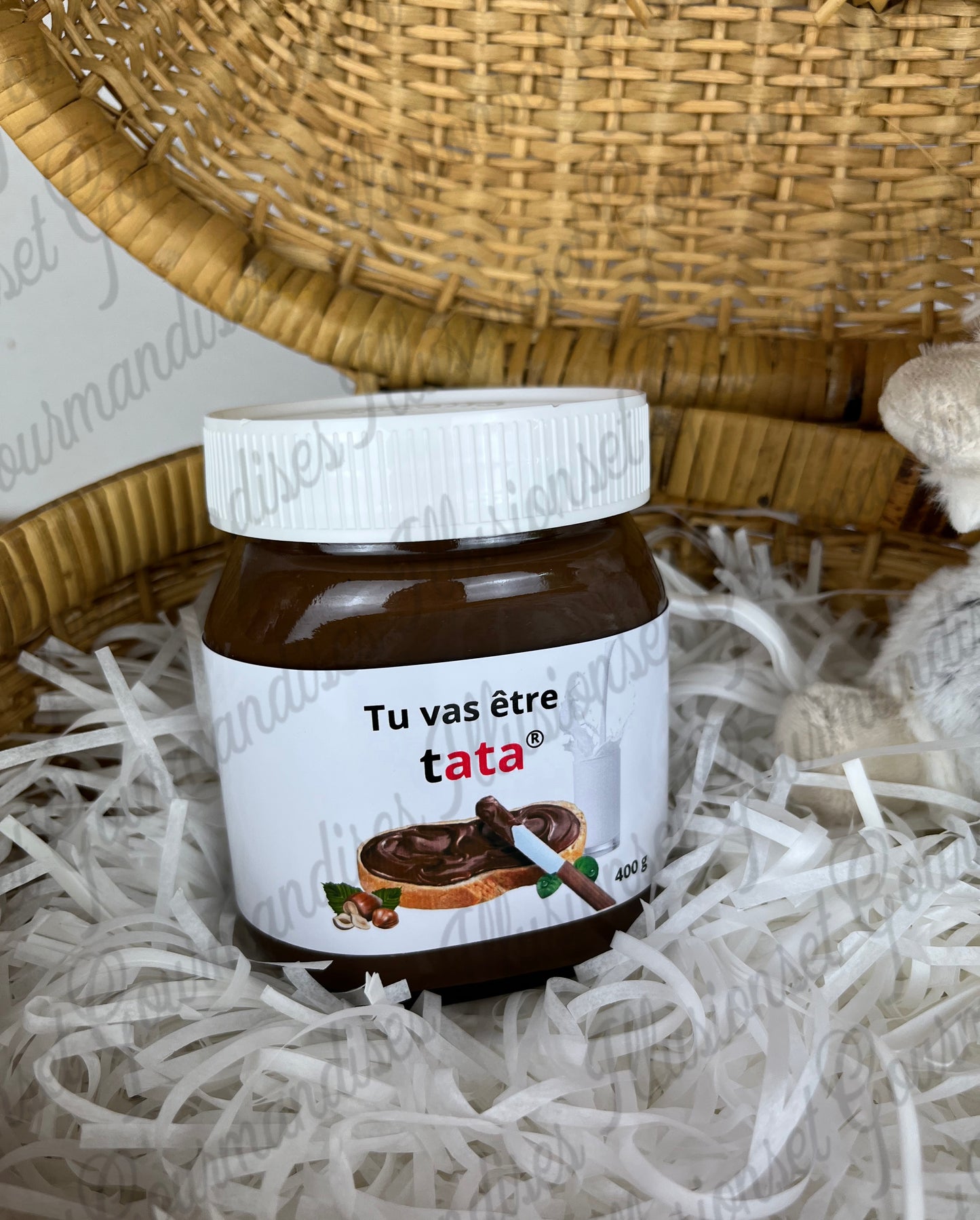 Annonce grossesse pour amateurs de Nutella. Tu vas être tata